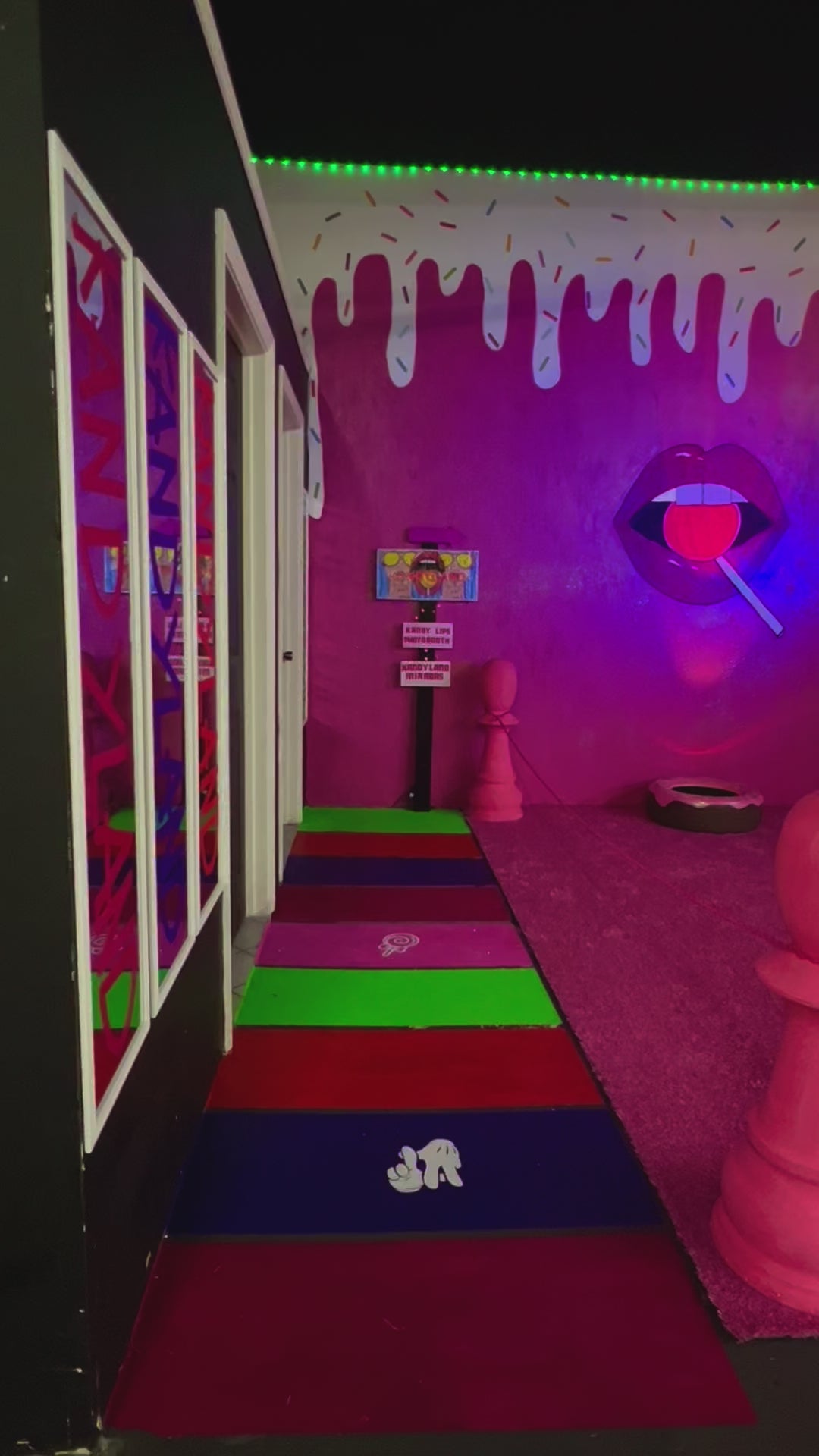Load video: HERE IS A VIDEO OF THE SPACE BEFORE &amp; AFTER THE INSTALLATION.